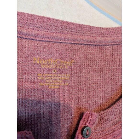 North crest thermal/henley top size 3x - Picture 4 of 4